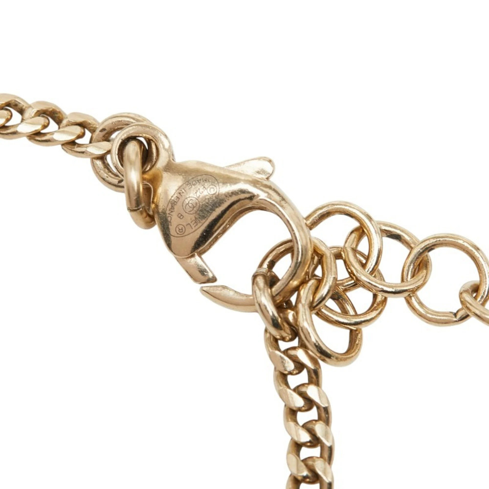 CHANEL Black Pearl Logo Charm Bracelet - Picture 5 of 7